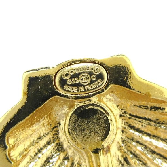 CHANEL Coco - Gold Light Blue Pink  Clip On Earrings 731-080125 - Picture 5 of 6